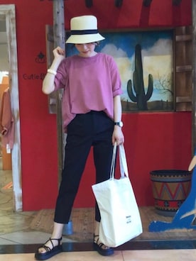 Hiromiさん（レディース・164cm）の夏コーディネート