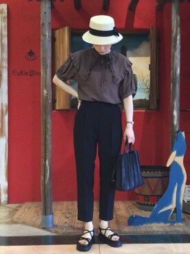 Hiromiさん（レディース・164cm）の夏コーディネート