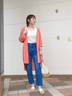 Hiromiさん（レディース・164cm）の夏コーディネート