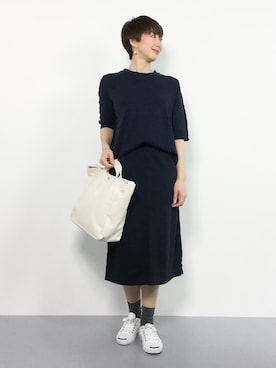 三由佳奈さん(レディース・160cm)の夏コーディネート