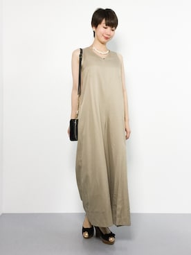 三由佳奈さん(レディース・160cm)の夏コーディネート