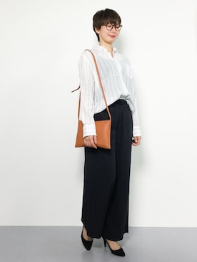 三由佳奈さん（レディース・160cm）の夏コーディネート