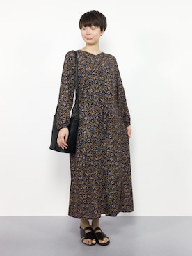 三由佳奈さん（レディース・160cm）の夏コーディネート