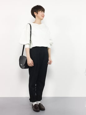 三由佳奈さん（レディース・160cm）の夏コーディネート