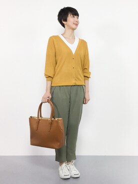 三由佳奈さん（レディース・160cm）の夏コーディネート