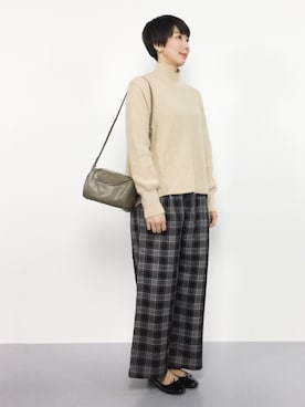 三由佳奈さん（レディース・160cm）の夏コーディネート