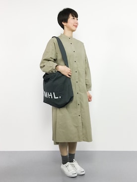 三由佳奈さんの「HEAVY COTTON CANVAS」を使ったコーディネート