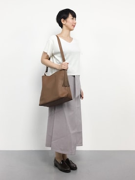 三由佳奈さん(レディース・160cm)の夏コーディネート