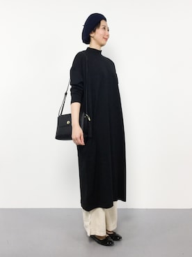 三由佳奈さん（レディース・160cm）の秋コーディネート