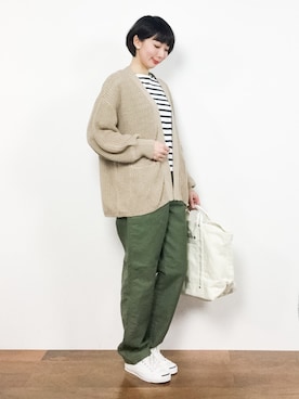 三由佳奈さん(レディース・160cm)の冬コーディネート