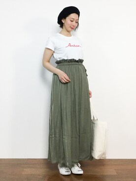 IENA（イエナ）の「THE NEWHOUSE ANTON Tシャツ◇（Tシャツ/カットソー