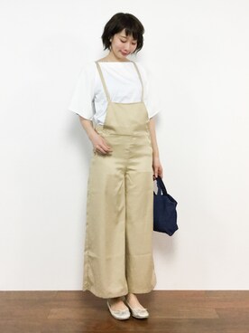 三由佳奈さん(レディース・160cm)の春コーディネート