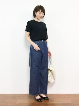 三由佳奈さん（レディース・160cm）の春コーディネート