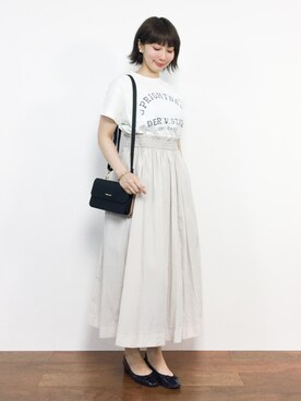 三由佳奈さん（レディース・160cm）の春コーディネート