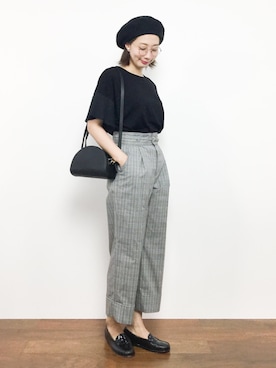 三由佳奈さん(レディース・160cm)の夏コーディネート