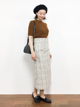 三由佳奈さん(レディース・160cm)の夏コーディネート
