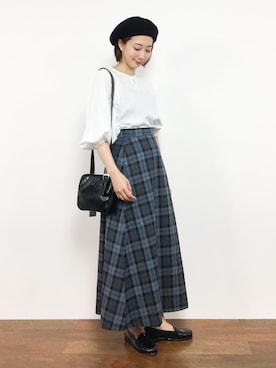 三由佳奈さん(レディース・160cm)の夏コーディネート