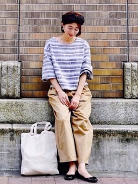 「NAMIKI（ナミキ）のアイテム」を使った、三由佳奈さん（レディース・160cm）の秋コーディネート