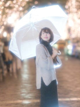 「SY3（エスワイスリー）のアイテム」を使った、三由佳奈さん（レディース・160cm）の秋コーディネート