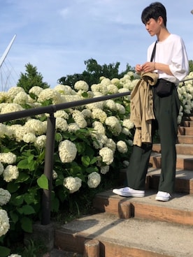 keyさん(メンズ・172cm)の夏コーディネート