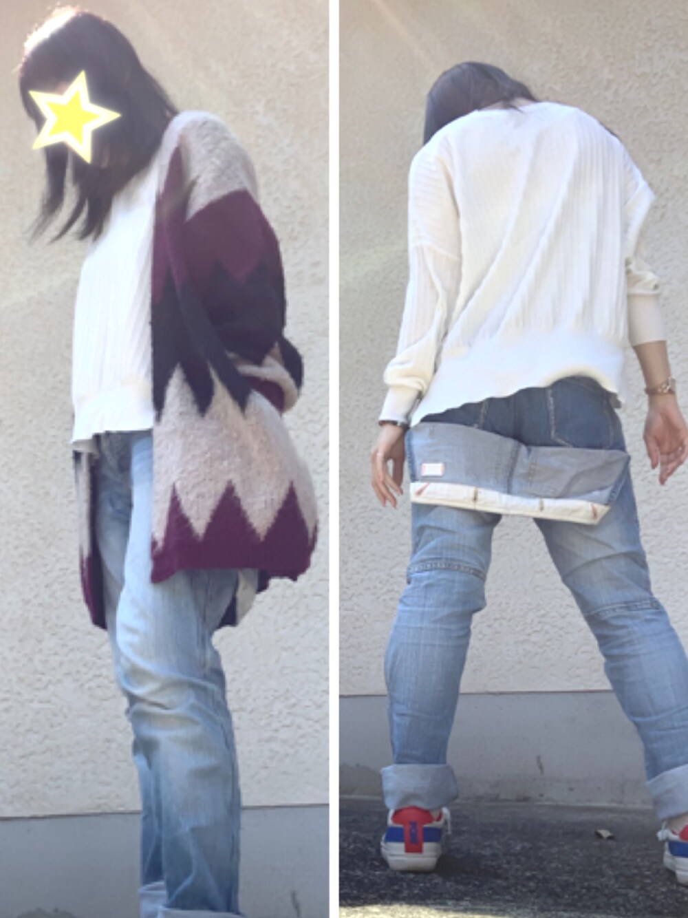 「カジュアルコーデ、シンプル、シンプルコーデ、春コーデ、おしゃれさんと繋がりたい、デニム、アラフォー」｜「studio CLIPのアイテム（その他アウター、パープル系）」を使った、LiNnoSUKeさん（レディース・156cm）の春コーディネートの1枚目の写真
