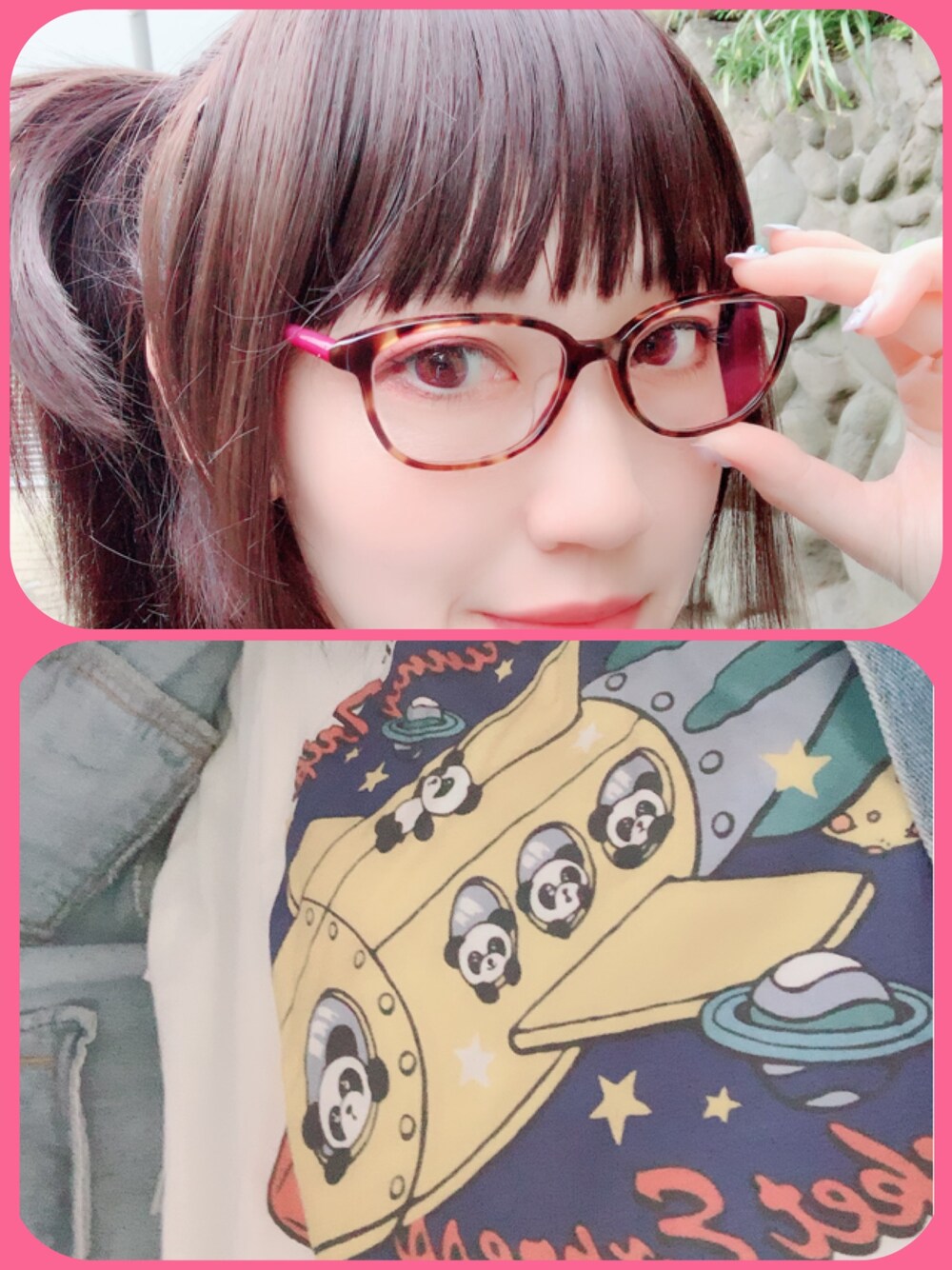 「カジュアル、おしゃれさんと繋がりたい、春夏コーデ、楽チンコーデ、アラフォー」｜「Zoffのウェリントン型めがね（メガネ、ブラウン系）」を使った、LiNnoSUKeさん（レディース・156cm）の春コーディネートの1枚目の写真