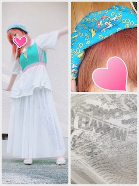 「THUNDERBOX（サンダーボックス）のアイテム」を使った、LiNnoSUKeさん（レディース・156cm）の夏コーディネート