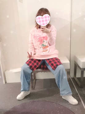 「THUNDERBOX（サンダーボックス）のアイテム」を使った、LiNnoSUKeさん（レディース・157cm）の秋コーディネート