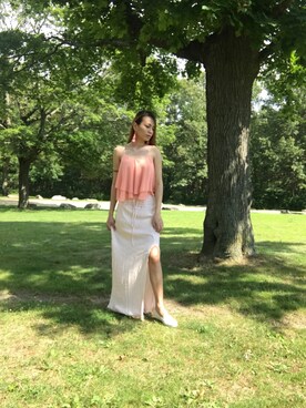 「USA」｜「アイテム（アクセサリー）」を使った、Missy_IKさん（レディース・170cm）の夏コーディネート