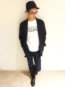 森 拓巳さん（メンズ・176cm）の冬コーディネート