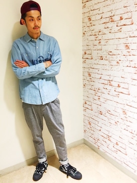 森 拓巳さん（メンズ・176cm）の春コーディネート