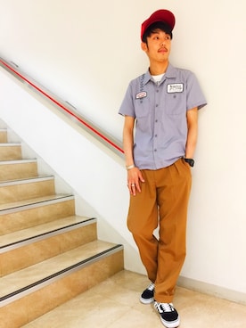 森 拓巳さん（メンズ・176cm）の春コーディネート