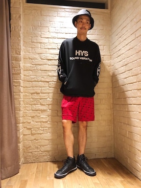 森 拓巳さん（メンズ・176cm）の夏コーディネート