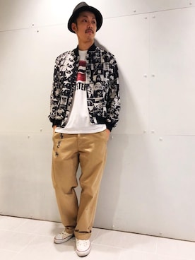 森 拓巳さん（メンズ・176cm）の冬コーディネート