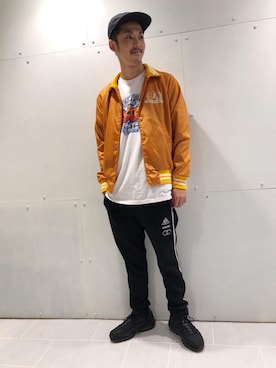 森 拓巳さん（メンズ・176cm）の秋コーディネート