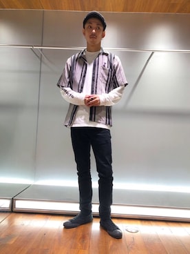 森 拓巳さん（メンズ・176cm）の春コーディネート