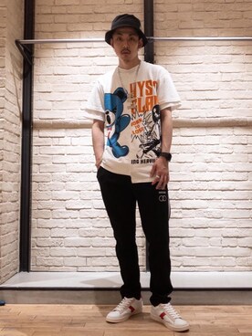 森 拓巳さん（メンズ・176cm）の夏コーディネート