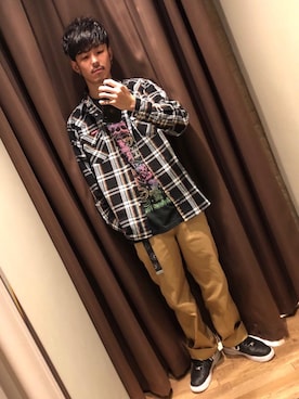 森 拓巳さん（メンズ・176cm）の秋コーディネート