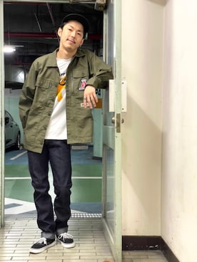 森 拓巳さん(メンズ・176cm)の秋コーディネート