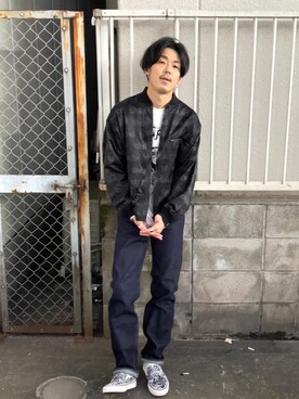 森 拓巳さん(メンズ・176cm)の冬コーディネート