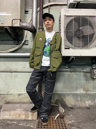 美品 HYSTERIC GLAMOUR ファー付き ミリタリージャケット y2k Japanese Brand × Vintage Y2K Hysteric Glamour Pink Shearling