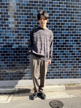 森 拓巳さん(メンズ・176cm)の春コーディネート