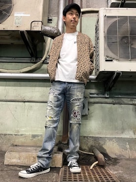 森 拓巳さん（メンズ・176cm）の春コーディネート