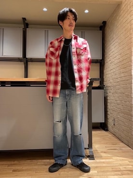 森 拓巳さん（メンズ・176cm）の春コーディネート