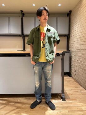 森 拓巳さん（メンズ・176cm）の夏コーディネート