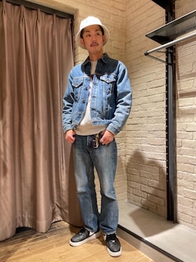 森 拓巳さん（メンズ・176cm）の冬コーディネート