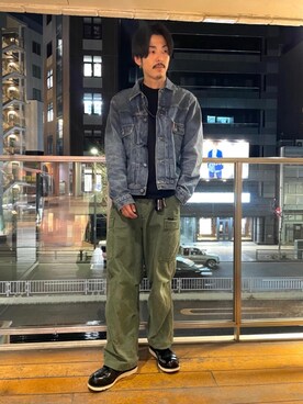 森 拓巳さん（メンズ・176cm）の冬コーディネート