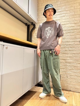 森 拓巳さん（メンズ・176cm）の春コーディネート