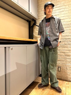 森 拓巳さん(メンズ・176cm)の夏コーディネート