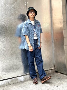 森 拓巳さん(メンズ・176cm)の夏コーディネート